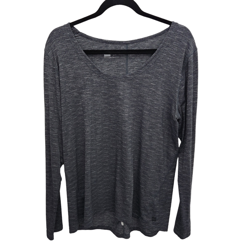 MEC Grey Lightweight Long Sleeve Top Activewear Casual size L
